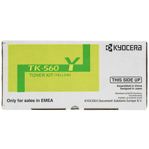 Купить Картридж лазерный Kyocera Mita TK-560Y желтый, с чипом  0198711. Характеристики, отзывы и цены в Донецке