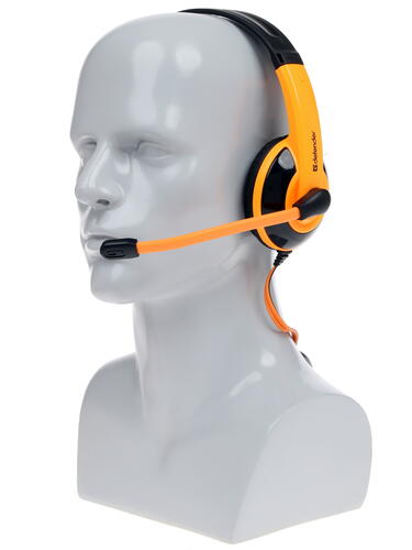 Купить Проводные наушники Defender Warhead G-120 оранжевый 2016  1085326. Характеристики, отзывы и цены в Донецке