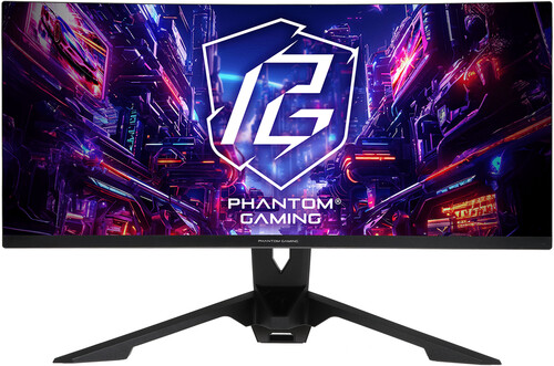 Купить 34" Монитор AsRock Phantom Gaming PG34QRT3A черный  5495415. Характеристики, отзывы и цены в Донецке
