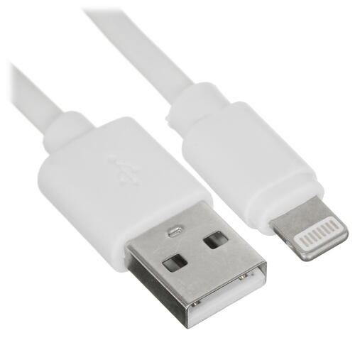 Купить Кабель круглый FinePower Lightning 8-pin - USB 2.0 Type-A белый 3 м  4834158. Характеристики, отзывы и цены в Донецке