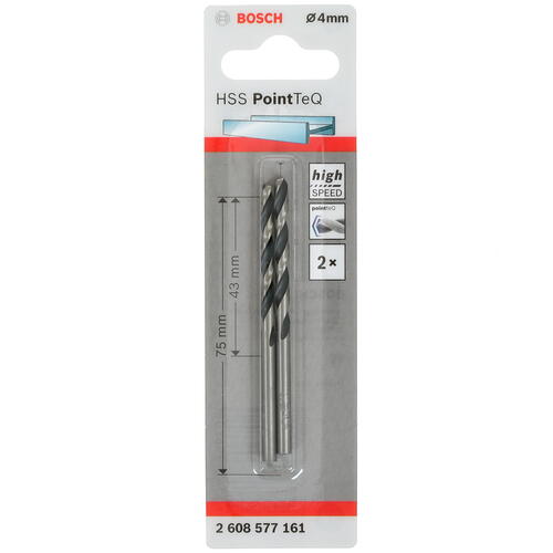 Купить Набор сверл Bosch HSS PointTeQ 2608577161  1377733. Характеристики, отзывы и цены в Донецке