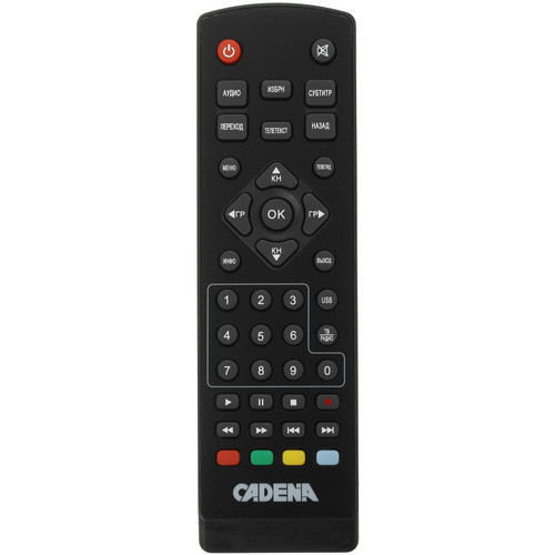 Купить Приставка для цифрового ТВ Cadena CDT-2291SB черный  9933790. Характеристики, отзывы и цены в Донецке