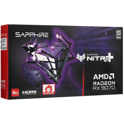 Купить Видеокарта Sapphire AMD Radeon RX 9070 NITRO+ GAMING OC  5632879. Характеристики, отзывы и цены в Донецке