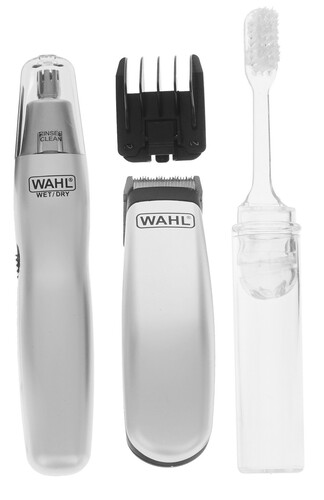 Купить Триммер Wahl Travel Kit серебристый/черный  4848988. Характеристики, отзывы и цены в Донецке