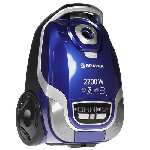 Купить Пылесос Brayer BR4222 синий  5313228. Характеристики, отзывы и цены в Донецке