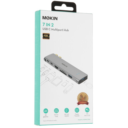 Купить USB-разветвитель MOKIN MOUC2206  9280501. Характеристики, отзывы и цены в Донецке