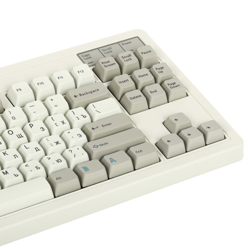 Купить Клавиатура  проводная + беспроводная 8BitDo Retro Mechanical Keyboard - M Edition  5465239. Характеристики, отзывы и цены в Донецке