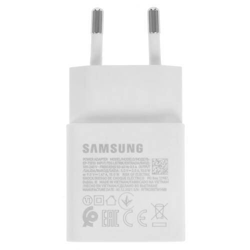 Купить Сетевое зарядное устройство Samsung EP-T1510 белый  4867552. Характеристики, отзывы и цены в Донецке