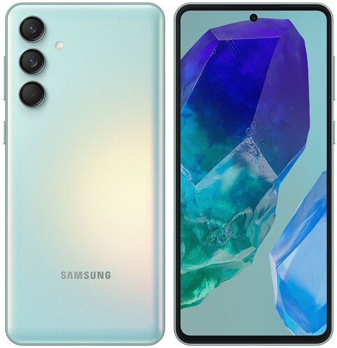 Купить 6.7" Смартфон Samsung Galaxy M55 256 ГБ зеленый  5615996. Характеристики, отзывы и цены в Донецке