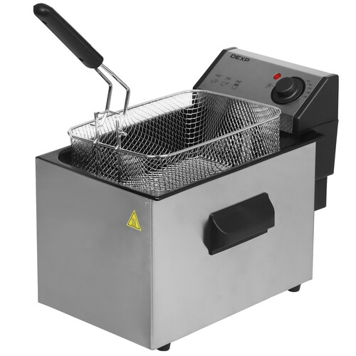Купить Фритюрница DEXP DDF-3210 серебристый  9238068. Характеристики, отзывы и цены в Донецке