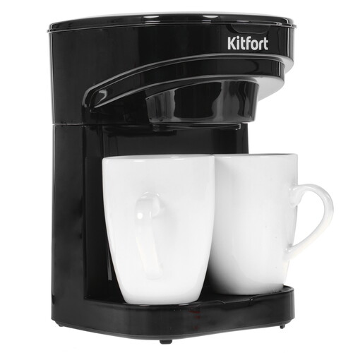 Купить Кофеварка капельная Kitfort KT-764 черный  5309135. Характеристики, отзывы и цены в Донецке