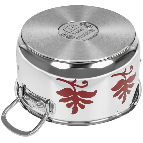 Купить Кастрюля Dariis Cinar CNR-722 3.1 л 20 см серебристый  9174056. Характеристики, отзывы и цены в Донецке