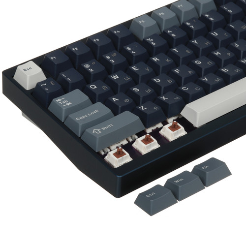 Купить Клавиатура  беспроводная WOBKEY Crush 80 Pro цвет синий  5650081. Характеристики, отзывы и цены в Донецке