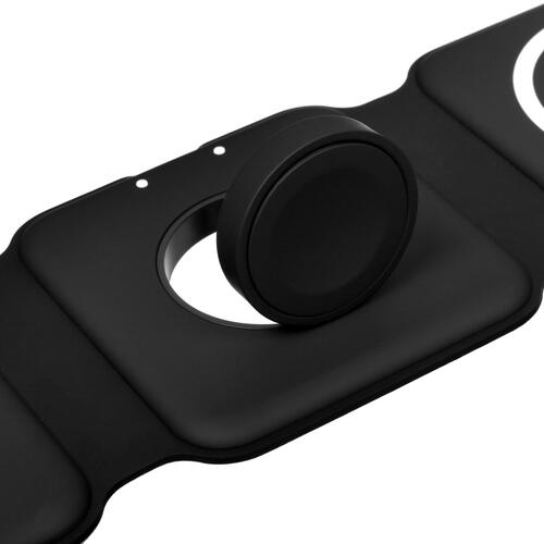 Купить Беспроводное зарядное устройство TFN MagTrio черный  5093546. Характеристики, отзывы и цены в Донецке