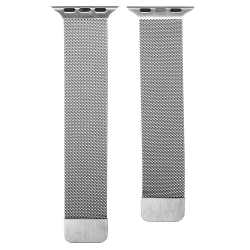 Купить Ремешок Red Line для Apple Watch 38/ 40/ 41mm серебристый  5607902. Характеристики, отзывы и цены в Донецке