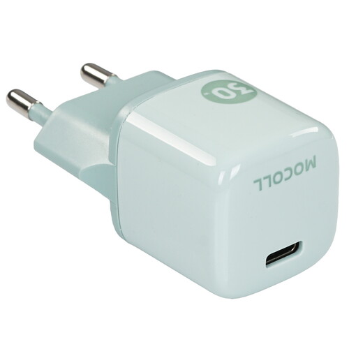 Купить Сетевое зарядное устройство MOCOLL Flash Series 30W зеленый  5470417. Характеристики, отзывы и цены в Донецке