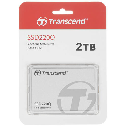 Купить 2000 ГБ 2.5" SATA накопитель Transcend 220Q [TS2TSSD220Q]  4743109. Характеристики, отзывы и цены в Донецке