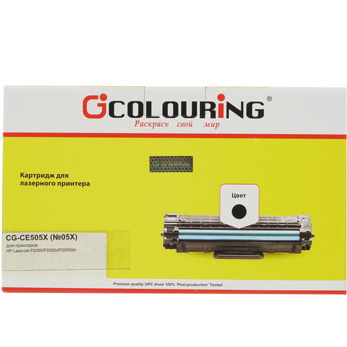 Купить Картридж лазерный Colouring CG-CE505X/719 черный  1377673. Характеристики, отзывы и цены в Донецке