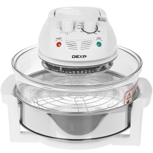 Купить Аэрогриль DEXP AGR-1400 белый  1304212. Характеристики, отзывы и цены в Донецке
