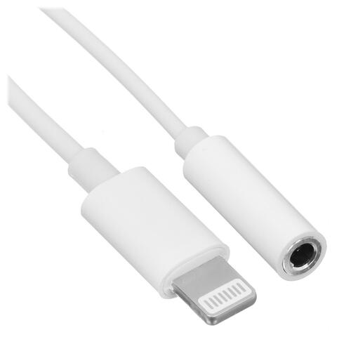 Купить Переходник   Cablexpert 3.5 mm jack - Lightning белый  9918264. Характеристики, отзывы и цены в Донецке