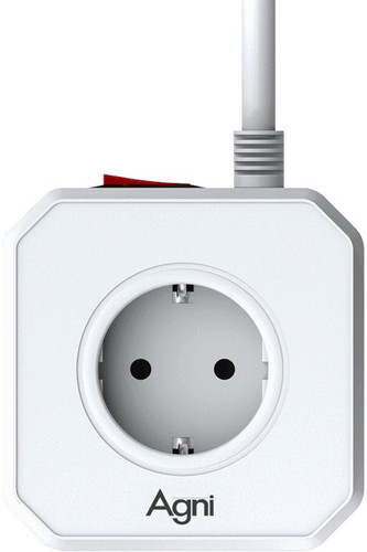 Купить Сетевой фильтр AGNI TP-VE4U5E-C белый  9289305. Характеристики, отзывы и цены в Донецке