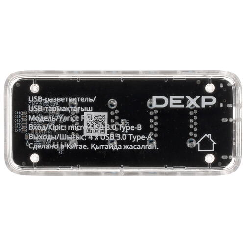 Купить USB-разветвитель DEXP F4U  5076653. Характеристики, отзывы и цены в Донецке