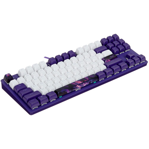 Купить Клавиатура проводная Red Square Keyrox TKL Purple Haze  5478391. Характеристики, отзывы и цены в Донецке