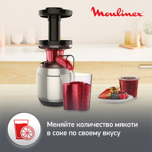 Купить Соковыжималка электрическая Moulinex ZU420E10 серебристый  9225085. Характеристики, отзывы и цены в Донецке