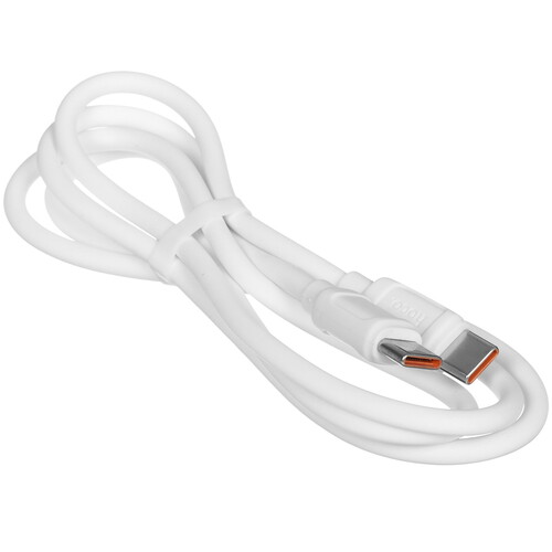 Купить Кабель круглый Hoco USB Type-C - USB Type-C белый 1 м  5635395. Характеристики, отзывы и цены в Донецке