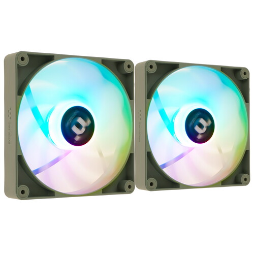 Купить Комплект реверсных вентиляторов Thermaltake CT140 Reverse ARGB Matcha Green [CL-F201-PL14MG-A] зеленый  5486455. Характеристики, отзывы и цены в Донецке