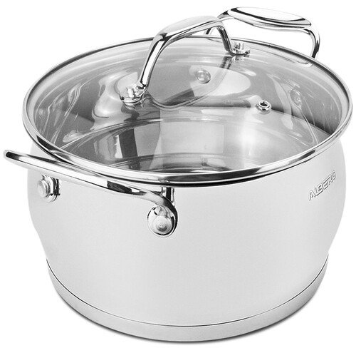Купить Набор кастрюль ALBERG Estet AL-2005  9156143. Характеристики, отзывы и цены в Донецке