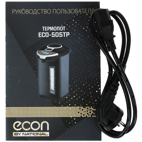 Купить Термопот ECON ECO-505TP черный  4814255. Характеристики, отзывы и цены в Донецке