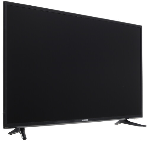 Купить 43" (108 см) Телевизор Harper 43F660T черный  1130106. Характеристики, отзывы и цены в Донецке