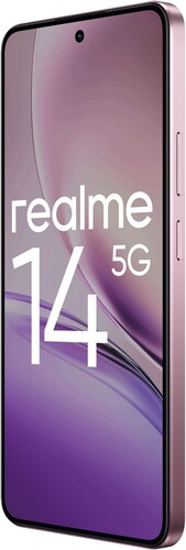 Купить 6.67" Смартфон realme 14 256 ГБ розовый  5621436. Характеристики, отзывы и цены в Донецке