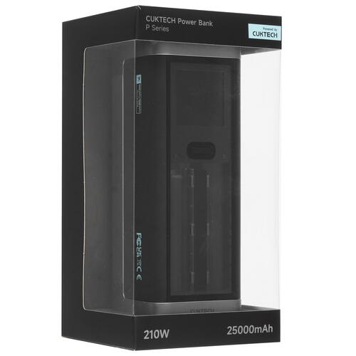 Купить Портативный аккумулятор CUKTECH P23 черный  5441571. Характеристики, отзывы и цены в Донецке