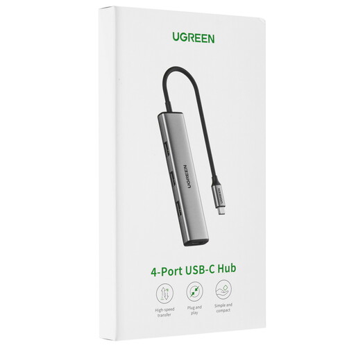 Купить USB-разветвитель Ugreen CM473  4866789. Характеристики, отзывы и цены в Донецке