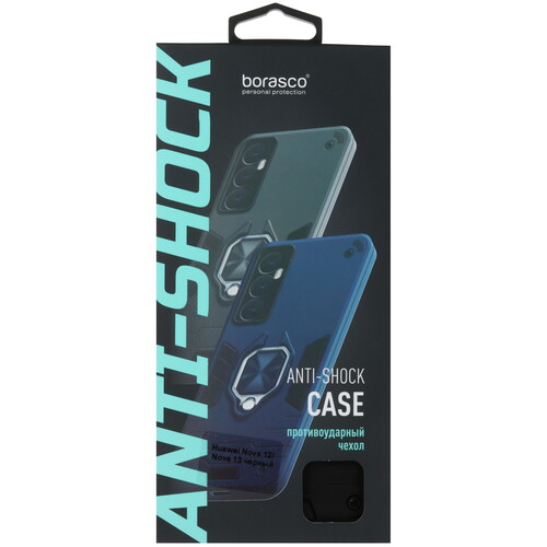 Купить Накладка  BoraSCO Anti-Shok Case для HUAWEI nova 12/ 13 черный  5606675. Характеристики, отзывы и цены в Донецке