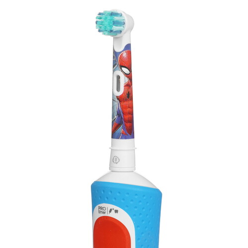Купить Электрическая зубная щетка Braun Oral-B Vitality Pro D103 Kids Spiderman голубой  5606555. Характеристики, отзывы и цены в Донецке