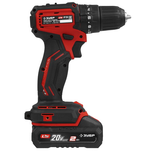 Купить Дрель-шуруповерт ЗУБР ДБУ-45-22 LMS 20V  9275992. Характеристики, отзывы и цены в Донецке