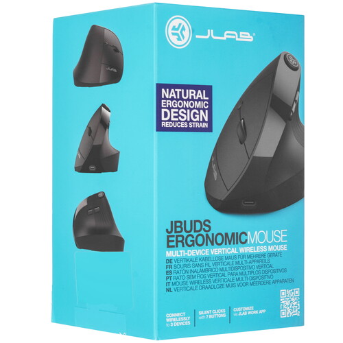 Купить Мышь беспроводная JLab JBuds Ergonomic  9308383. Характеристики, отзывы и цены в Донецке
