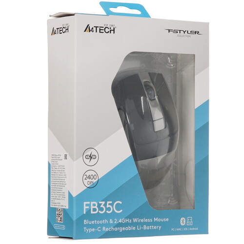Купить Мышь беспроводная A4Tech Fstyler FB35C  4888870. Характеристики, отзывы и цены в Донецке
