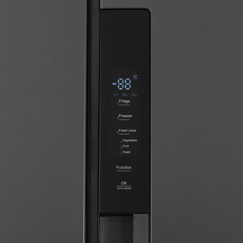 Купить Холодильник Side by Side   Eigen Stark-RF04 серый  9213310. Характеристики, отзывы и цены в Донецке