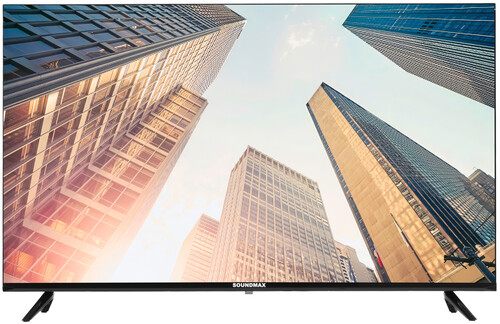 Купить 43" (109 см) Телевизор Soundmax SM-LED43M03SU черный  9184624. Характеристики, отзывы и цены в Донецке