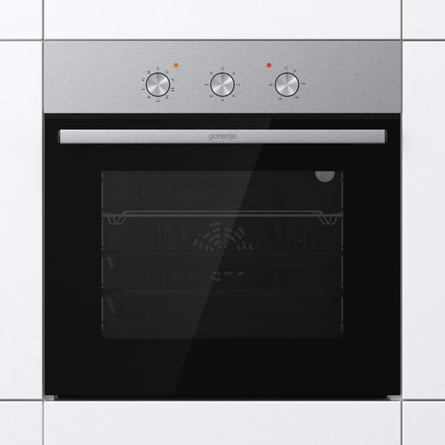 Купить Электрический духовой шкаф Gorenje BO6727E03NX серебристый  9140406. Характеристики, отзывы и цены в Донецке