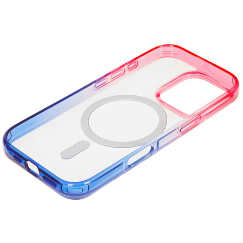 Купить Накладка  uBear Fusion Mag Case для Apple iPhone 16 Pro синий/прозрачный, розовый  5474368. Характеристики, отзывы и цены в Донецке