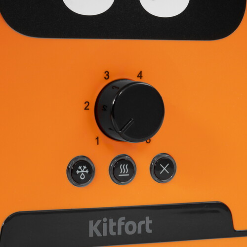 Купить Тостер Kitfort КТ-4093-2 оранжевый  9002797. Характеристики, отзывы и цены в Донецке