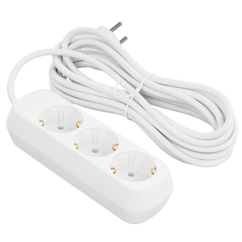 Купить Удлинитель Cadena CDM U3e-3x1-5m-W белый  9188071. Характеристики, отзывы и цены в Донецке