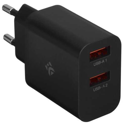 Купить Сетевое зарядное устройство DEXP CB232A-1 черный  9156893. Характеристики, отзывы и цены в Донецке