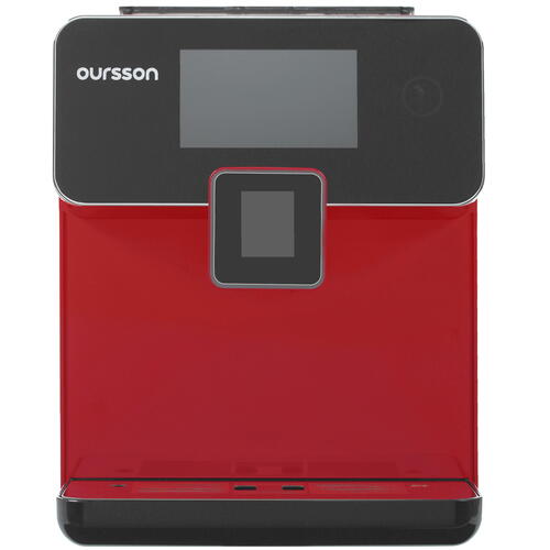 Купить Кофемашина автоматическая Oursson AM6250/DC красный  8190101. Характеристики, отзывы и цены в Донецке