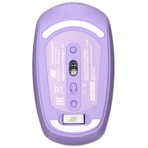 Купить Мышь беспроводная KEYRON WM-MC227  фиолетовый  5401826. Характеристики, отзывы и цены в Донецке
